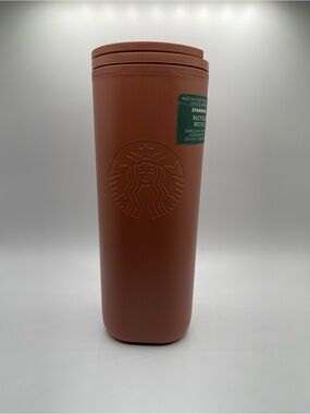 Starbucks Terracotta Brown Reusable Tumbler